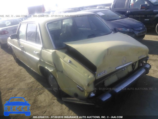 1975 MERCEDES 115D 11511712099632 image 2