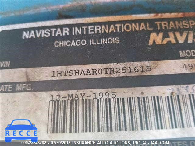 1996 INTERNATIONAL 4900 4900 1HTSHAAR0TH251615 image 8