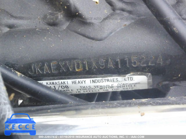 2009 KAWASAKI EX500 D JKAEXVD1X9A115224 image 9