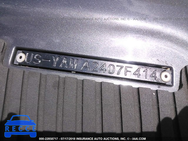 2014 YAMAHA OTHER YAMA2407F414 зображення 8