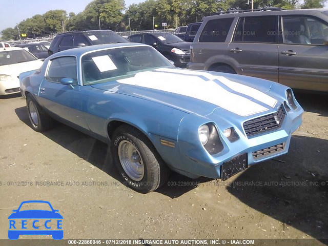 1979 CHEVROLET CAMARO 1S87G9N628820 image 0