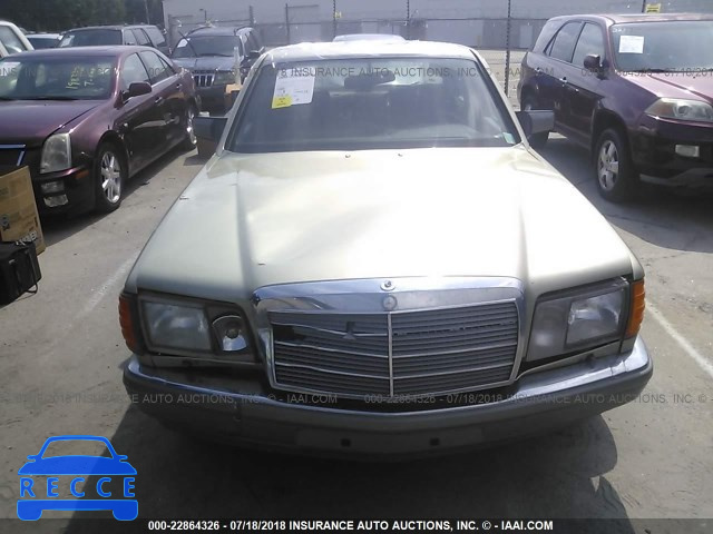 1986 MERCEDES BENZ 500 WDB1260361A277366 зображення 5