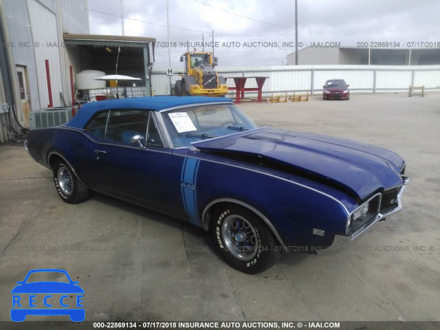 1968 OLDSMOBILE CUTLASS 336678Z103625 зображення 0