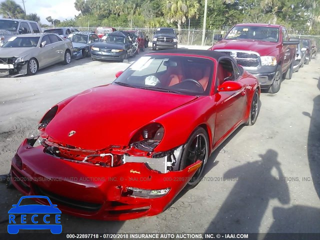 2006 PORSCHE 911 CARRERA S CABRIOLET WP0CB29906S768210 зображення 1