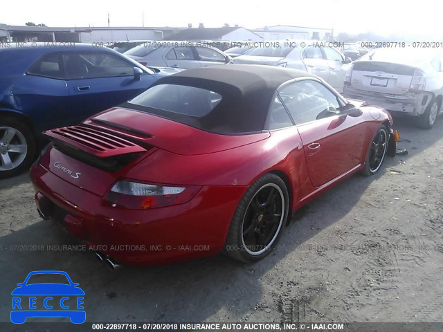 2006 PORSCHE 911 CARRERA S CABRIOLET WP0CB29906S768210 зображення 3