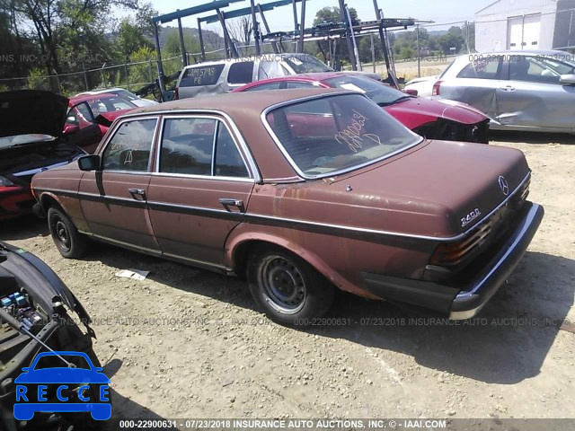 1982 MERCEDES-BENZ 240 D WDBAB23A6CB346821 image 2