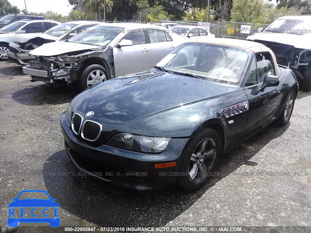 2002 BMW Z3 2.5 4USCN33442LK51484 image 1