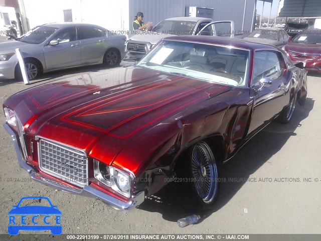 1972 OLDSMOBILE CUTLASS 3J57K2Z137236 image 1