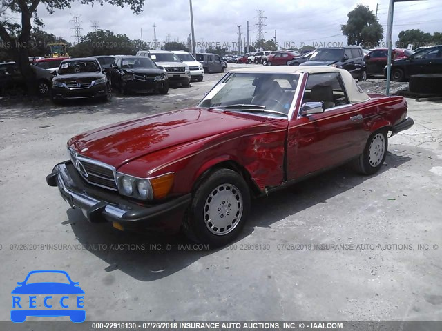 1987 MERCEDES-BENZ 560 SL WDBBA48D9HA060691 зображення 1