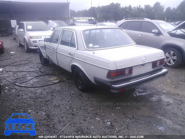 1982 MERCEDES-BENZ 240 D WDBAB23AXCB291869 image 2