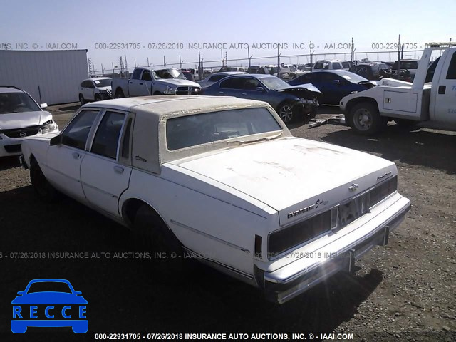 1987 CHEVROLET CAPRICE CLASSIC BROUGHAM 1G1BU51HXH9153614 image 2