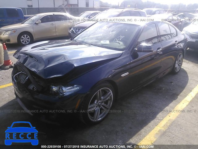 2014 BMW 550 I WBAKN9C57ED681325 image 1