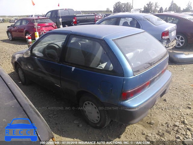 1992 GEO METRO LSI 2C1MR2460N6744484 image 2