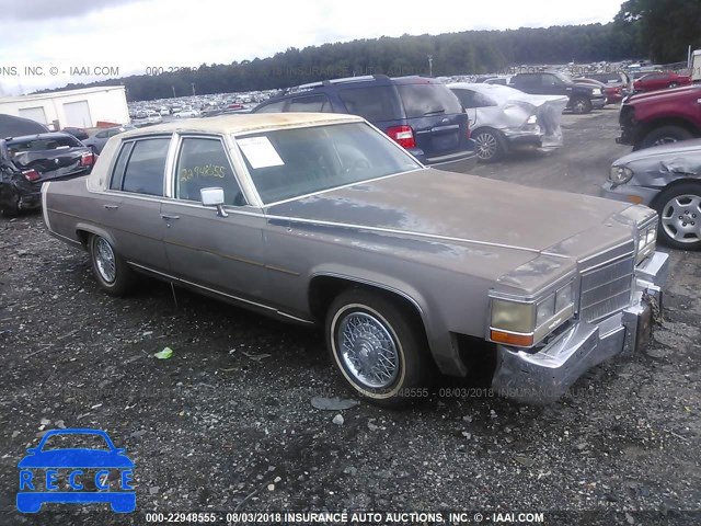 1984 CADILLAC FLEETWOOD BROUGHAM 1G6AW6980E9136746 image 0