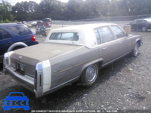 1984 CADILLAC FLEETWOOD BROUGHAM 1G6AW6980E9136746 зображення 3