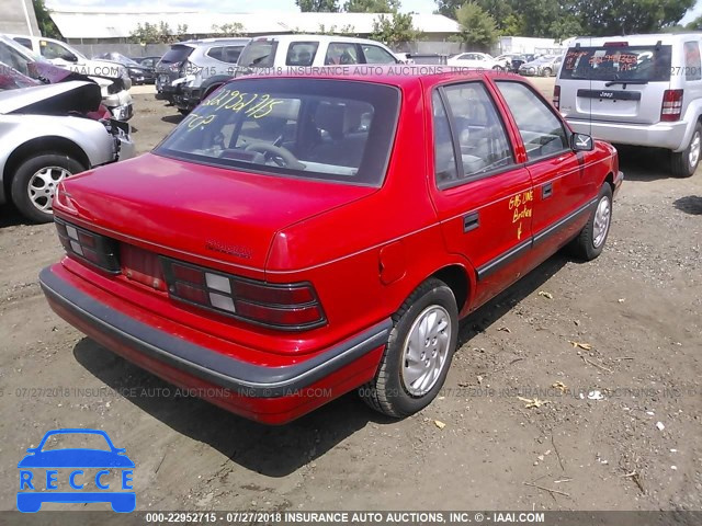 1992 DODGE SHADOW AMERICA/S 1B3XP28D4NN226423 зображення 3