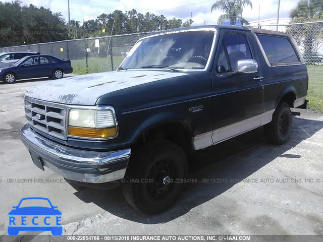 1992 FORD BRONCO U100 1FMEU15N8NLA48464 image 1