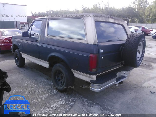 1992 FORD BRONCO U100 1FMEU15N8NLA48464 image 2