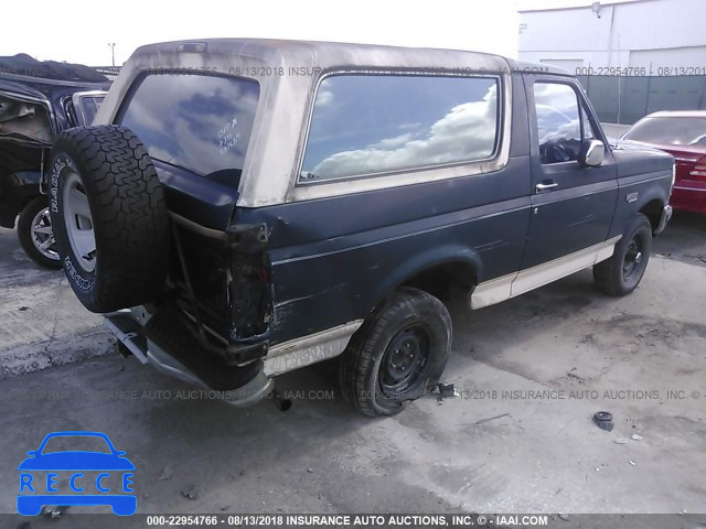 1992 FORD BRONCO U100 1FMEU15N8NLA48464 image 3