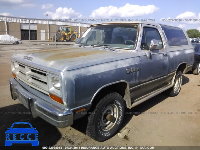 1989 DODGE RAMCHARGER AW-100 3B4GM07Y2KM952008 image 1