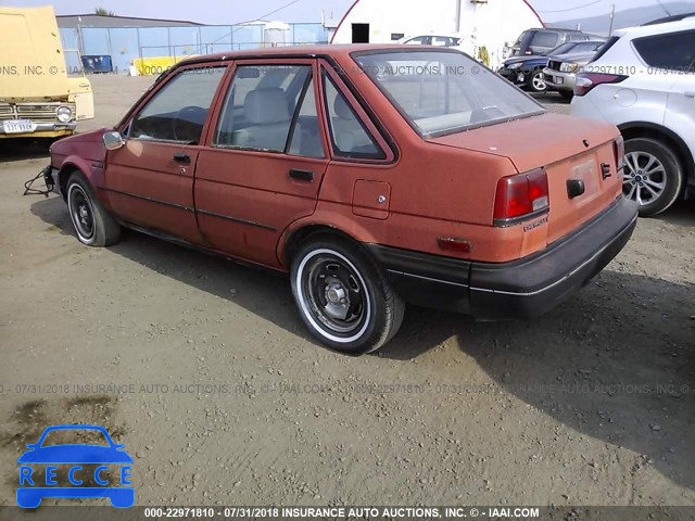 1987 CHEVROLET NOVA 1Y1SK5143HZ129001 image 2