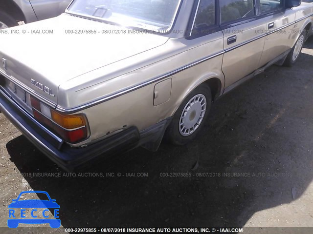 1988 VOLVO 244 DL/GL YV1AX8849J1328464 image 5
