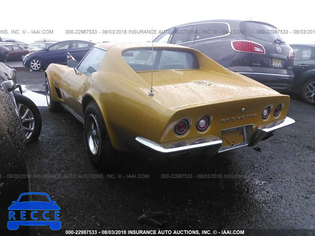 1973 CHEVROLET CORVETTE 1Z37J3S406893 image 2