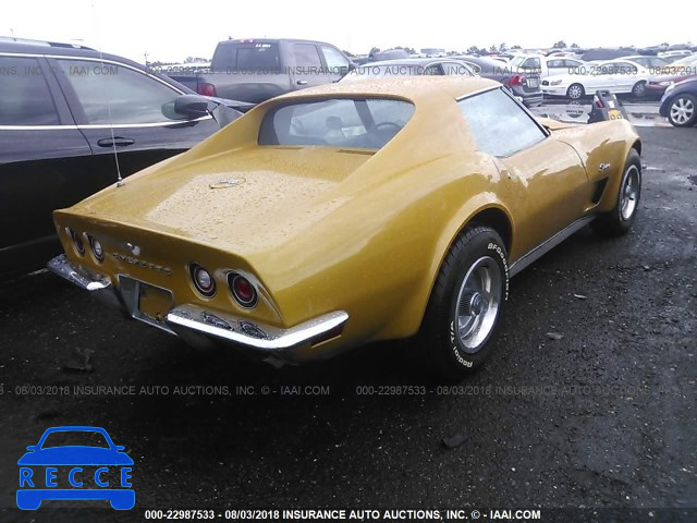 1973 CHEVROLET CORVETTE 1Z37J3S406893 image 3