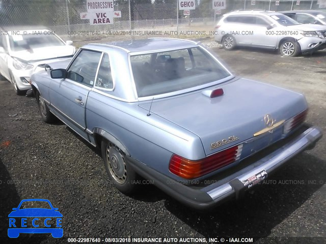 1987 MERCEDES-BENZ 560 SL WDBBA48D1HA074987 зображення 2