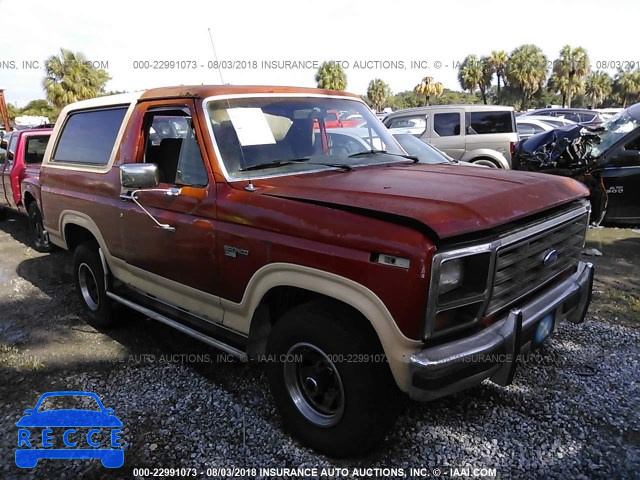 1986 FORD BRONCO U100 1FMEU15HXGLA04124 image 0