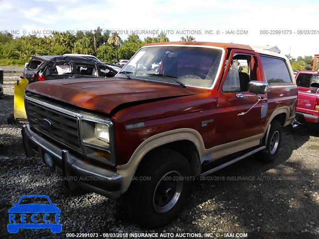 1986 FORD BRONCO U100 1FMEU15HXGLA04124 image 1