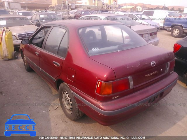 1992 TOYOTA TERCEL DELUXE JT2EL43A0N0163756 image 2