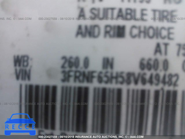 2008 FORD F650 SUPER DUTY 3FRNF65H58V649482 image 9