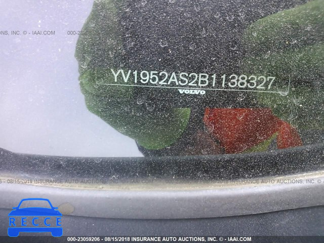 2011 VOLVO S80 3.2 YV1952AS2B1138327 image 8