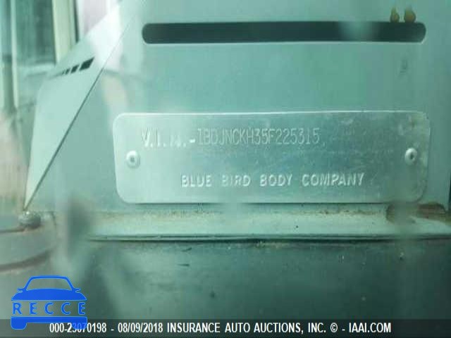 2005 BLUE BIRD BUS 1BDJNCKH35F225315 image 9