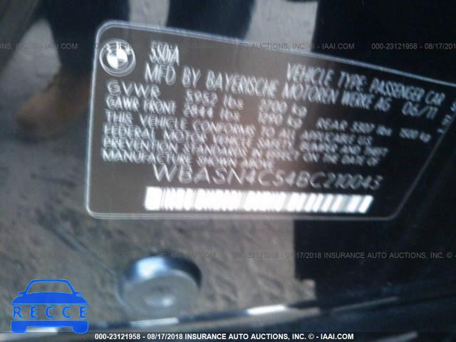 2011 BMW 550 GT WBASN4C54BC210043 image 7