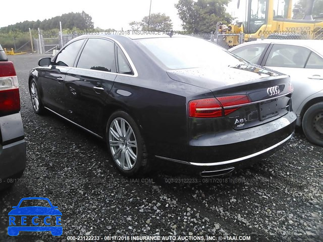 2015 AUDI A8 L QUATTRO WAU3GAFDXFN010018 image 2