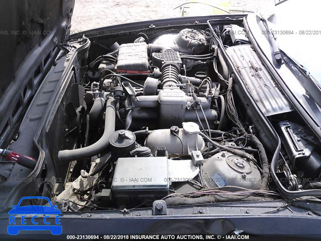 1987 BMW 635 CSI AUTOMATICATIC/L6 WBAEC8401H0614327 зображення 9