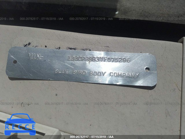 1997 BLUE BIRD MPV 1BBCPB983VF075296 зображення 8