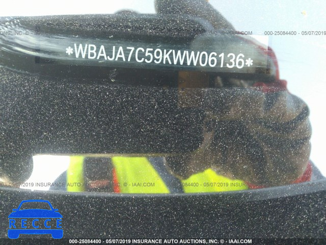 2019 BMW 530 XI WBAJA7C59KWW06136 image 8