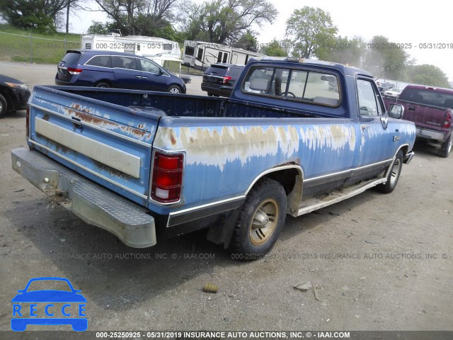 1990 DODGE D-SERIES D150 1B7GE16ZXLS679408 image 3