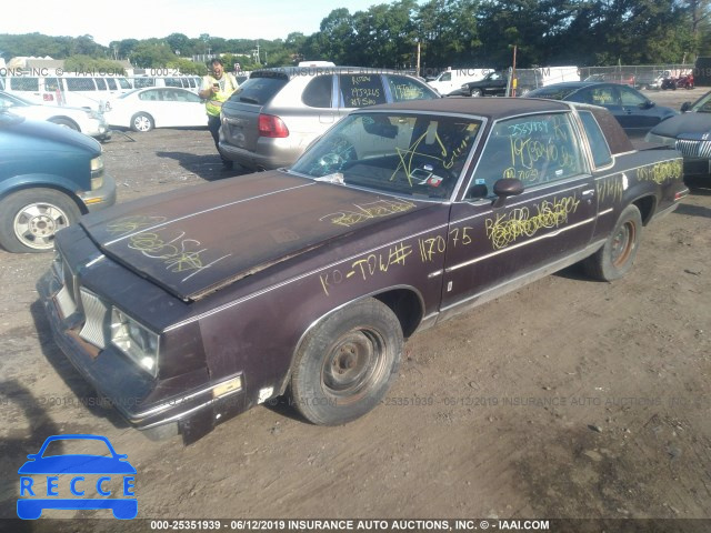 1986 OLDSMOBILE CUTLASS SUPREME BROUGHAM 1G3GM47Y1GP345397 image 1