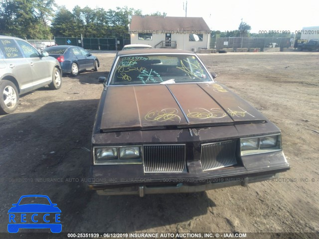 1986 OLDSMOBILE CUTLASS SUPREME BROUGHAM 1G3GM47Y1GP345397 image 5