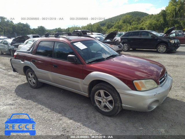 2004 SUBARU BAJA SPORT 4S4BT62C647101790 зображення 0