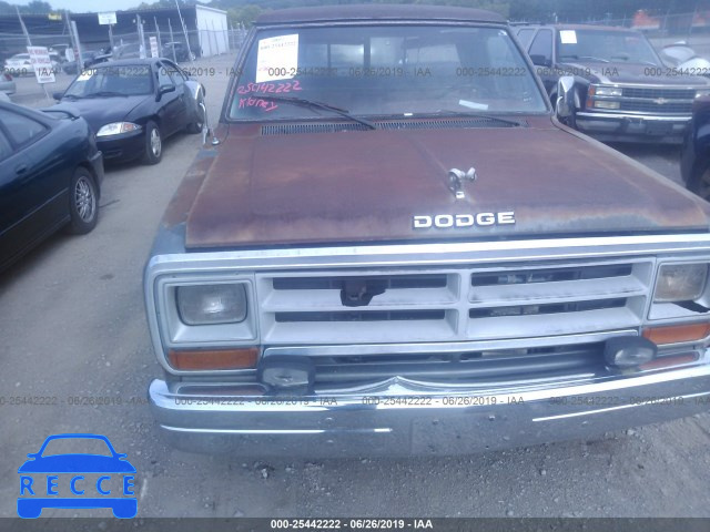 1986 DODGE D-SERIES D100 1B7FD04T5GS013747 image 5
