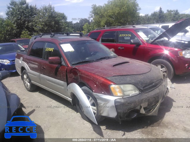 2004 SUBARU BAJA TURBO 4S4BT63C345100882 зображення 0