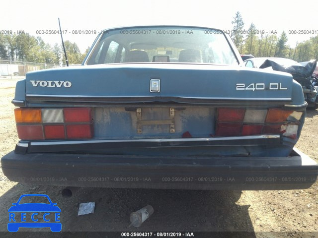 1986 VOLVO 244 DL/GL YV1AX8844G1211268 image 5