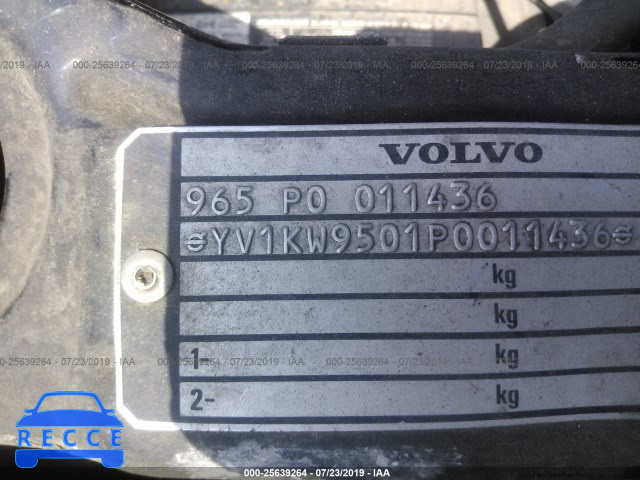 1993 VOLVO 960 YV1KW9501P0011436 Bild 8