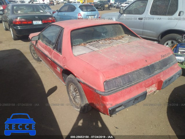 1984 PONTIAC FIERO SPORT 1G2AM37R1EP206378 image 2