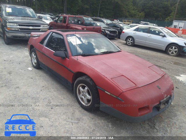 1986 PONTIAC FIERO SE 1G2PF3795GP237186 image 0